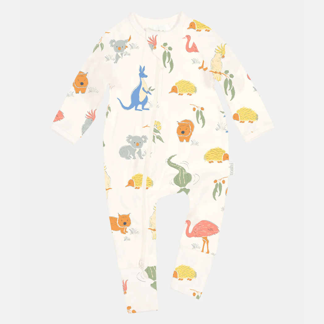 Toshi Long Sleeve Classic Onesie - Outback