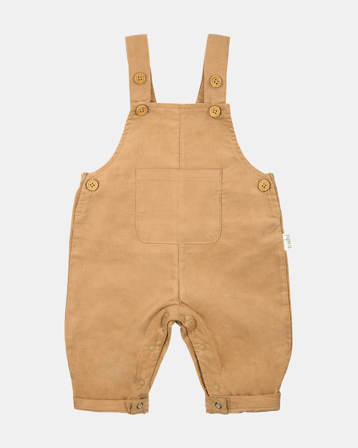 Toshi Baby Overalls Corduroy Quincy - Driftwood