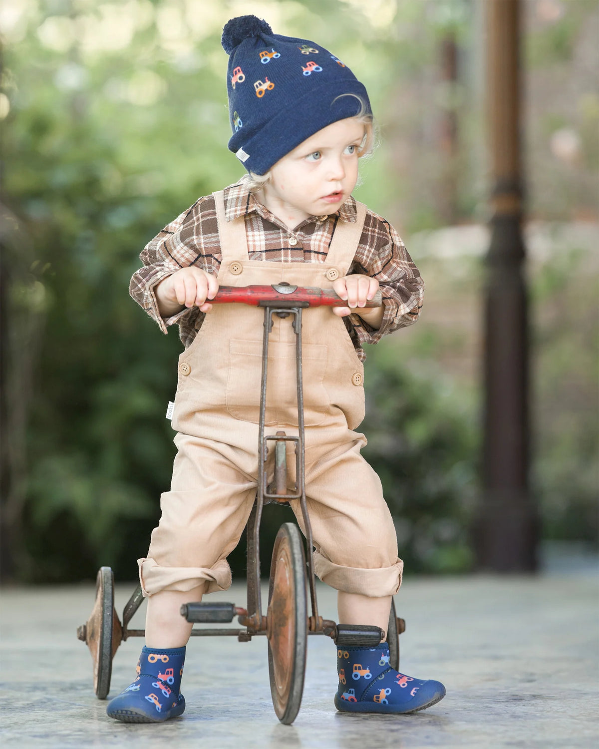 Toshi Baby Overalls Corduroy Quincy - Driftwood