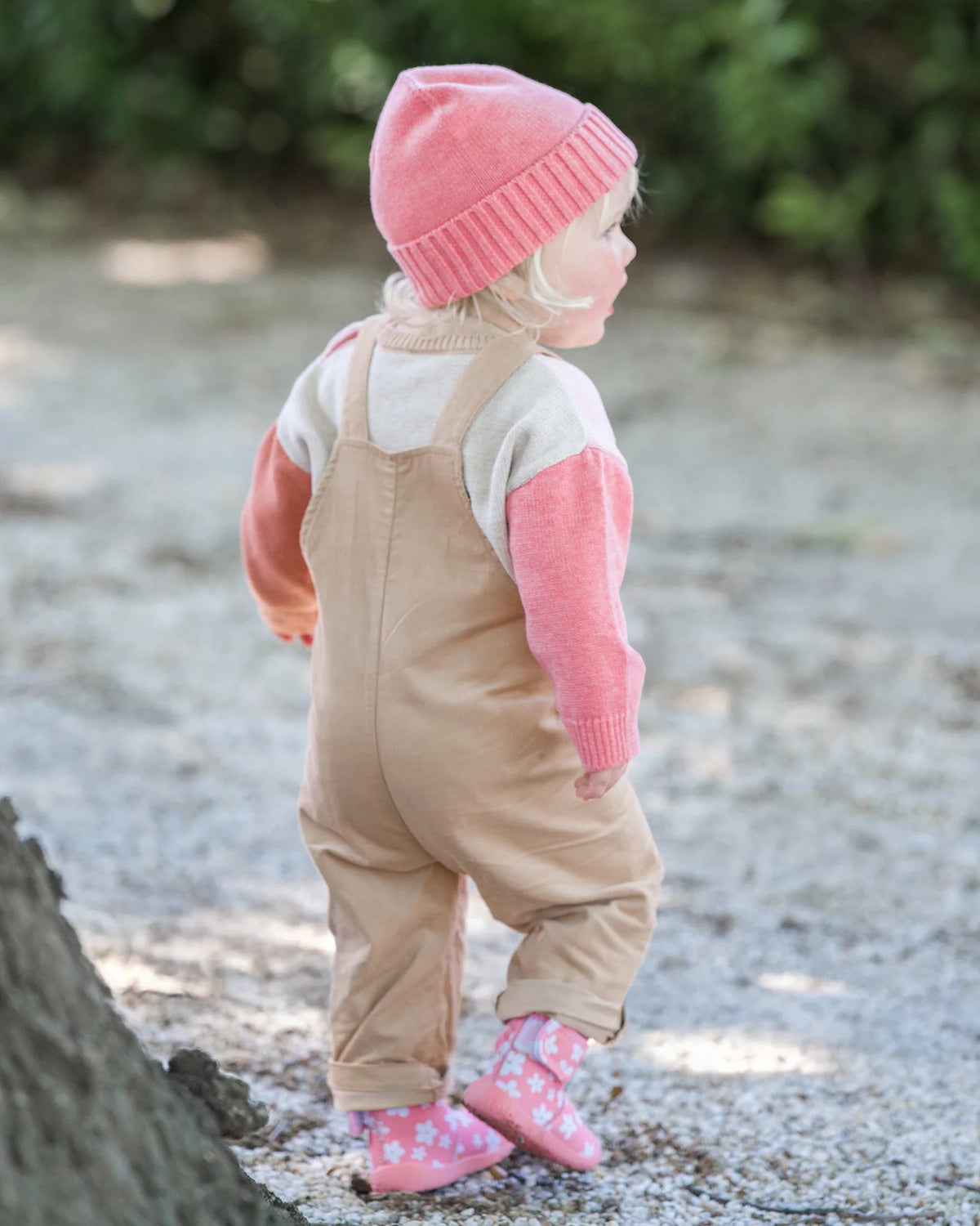 Toshi Baby Overalls Corduroy Quincy - Driftwood