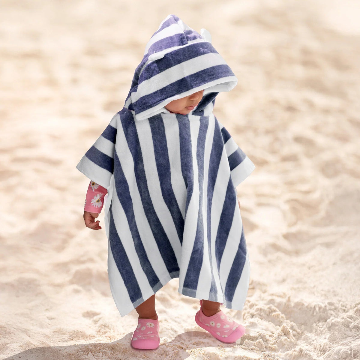 Toshi Hooded Towel Beachcomber - Moonlight