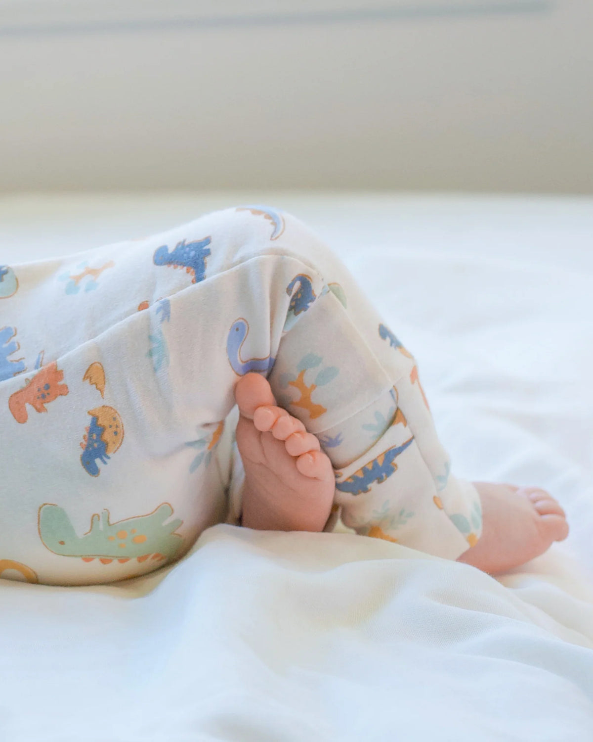 Toshi Onesie L/S Harvest - Dino Bubs