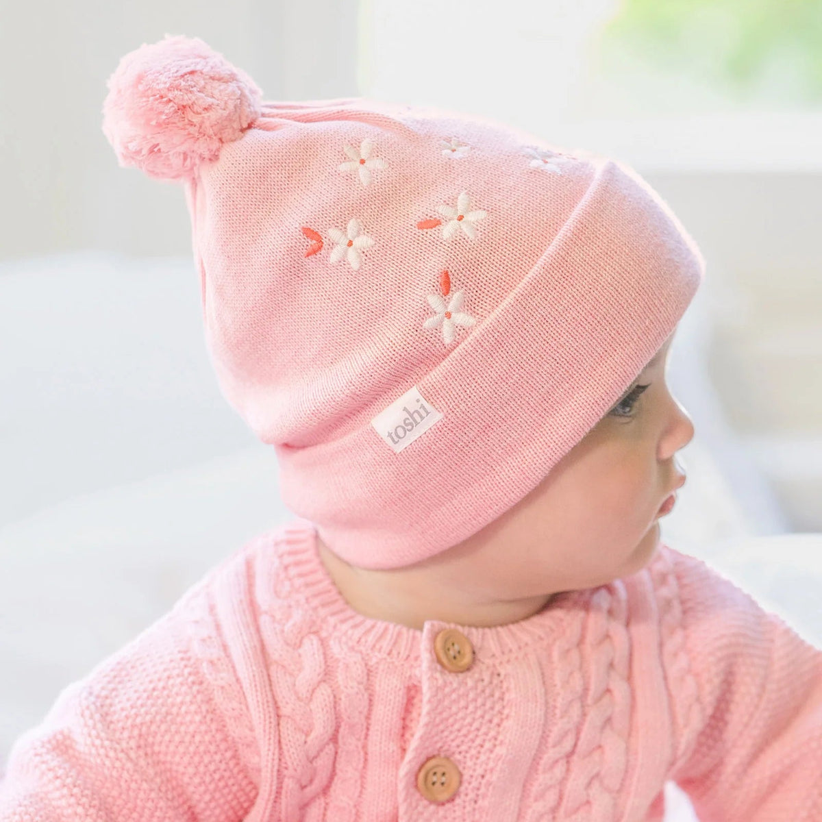 Toshi Organic Beanie Mystical - Jasmine Rose