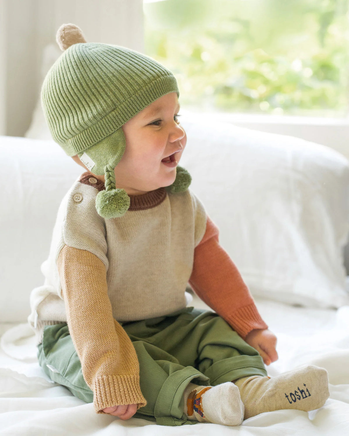 Toshi Organic Pullover Bobby - Oatmeal