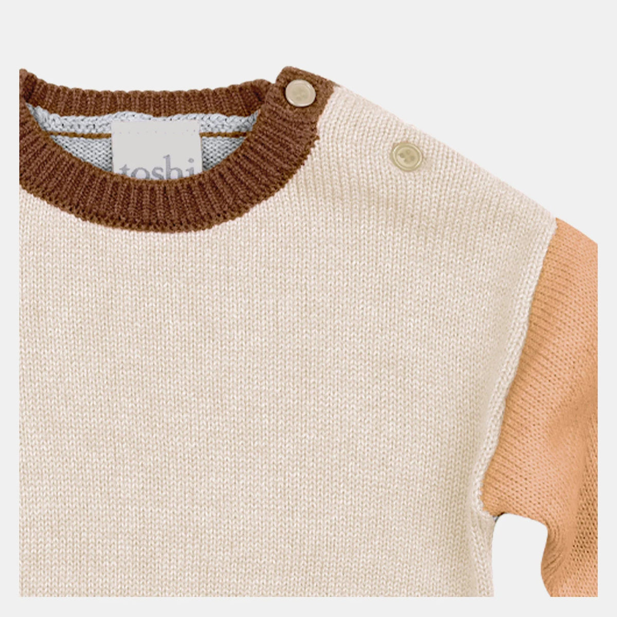 Toshi Organic Pullover Bobby - Oatmeal