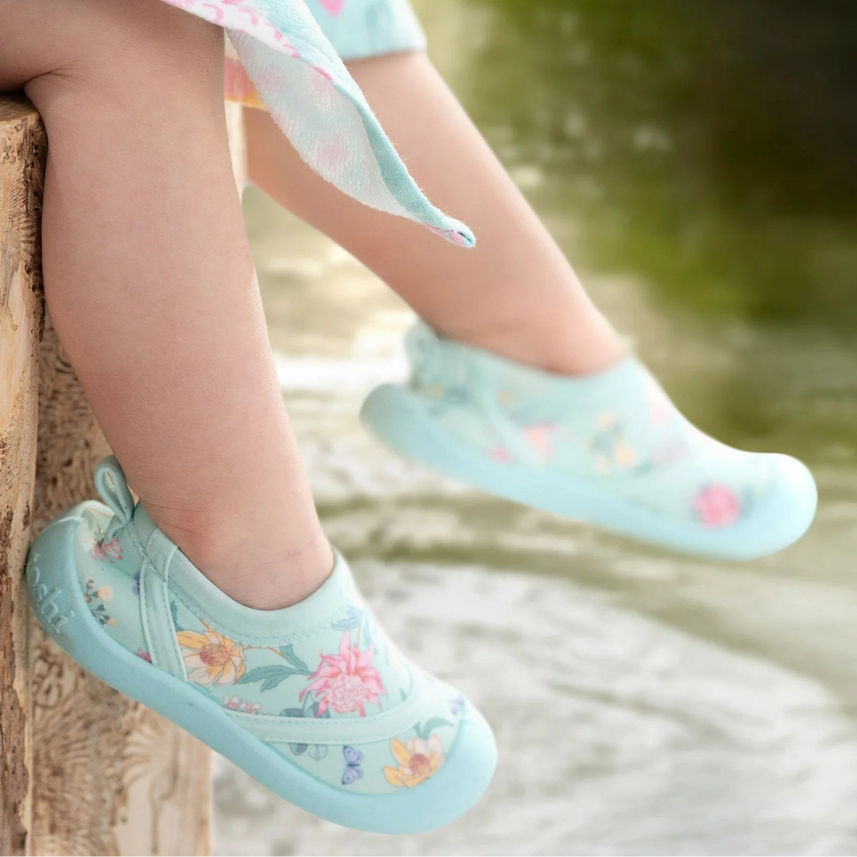 Toshi Swim Reef Booties Paradise Waratah Mint