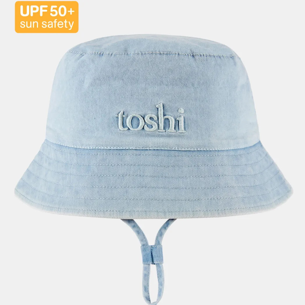 Toshi Billy Bucket Hat - Denim