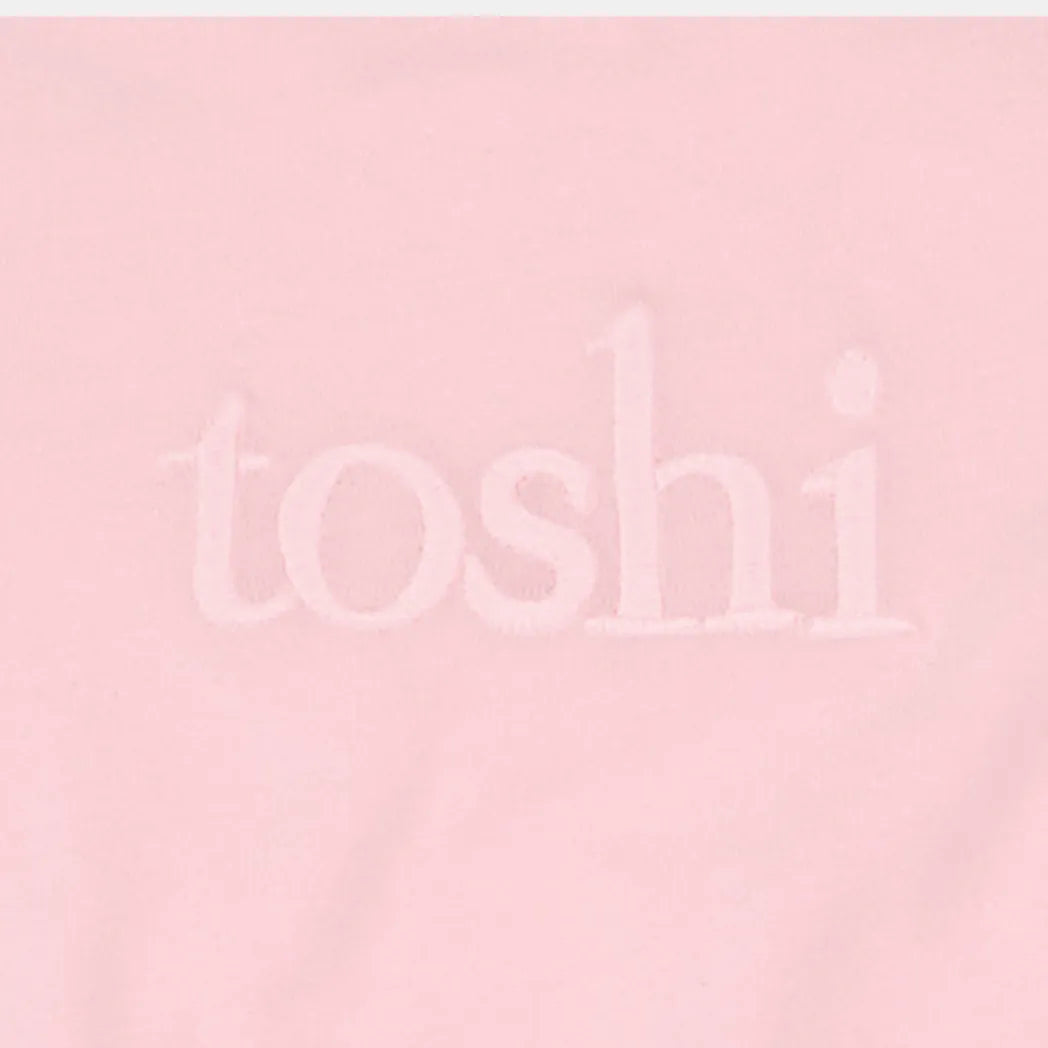 Toshi Dreamtime Organic Short Sleeve Logo Tee - Peony