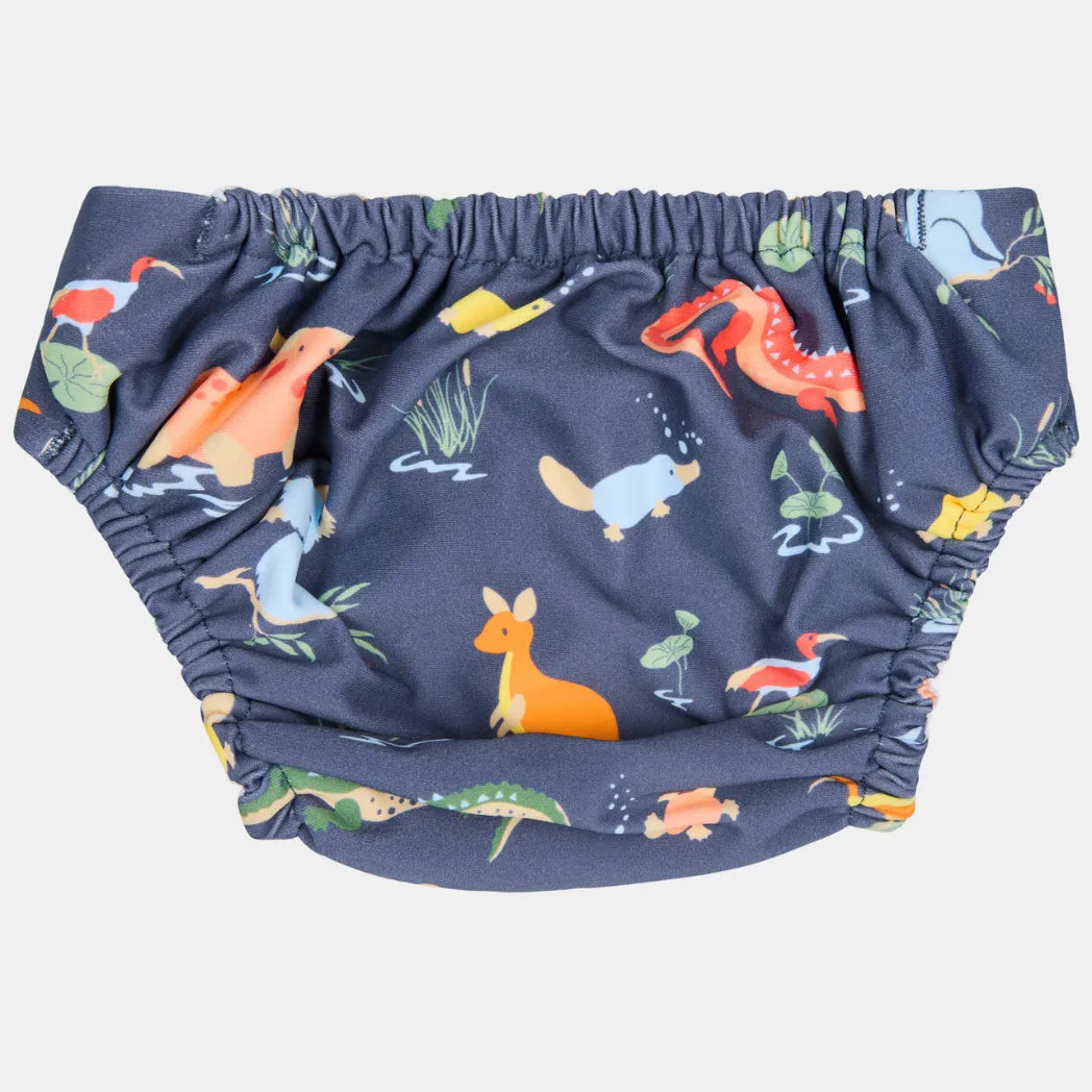 Toshi Paradise Swim Nappy - Kakadu Moonlight