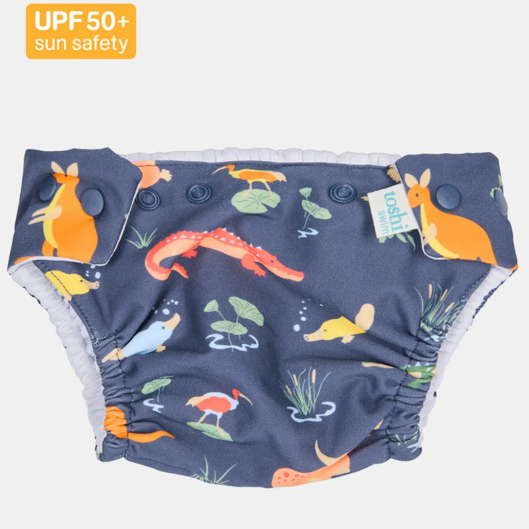 Toshi Paradise Swim Nappy - Kakadu Moonlight