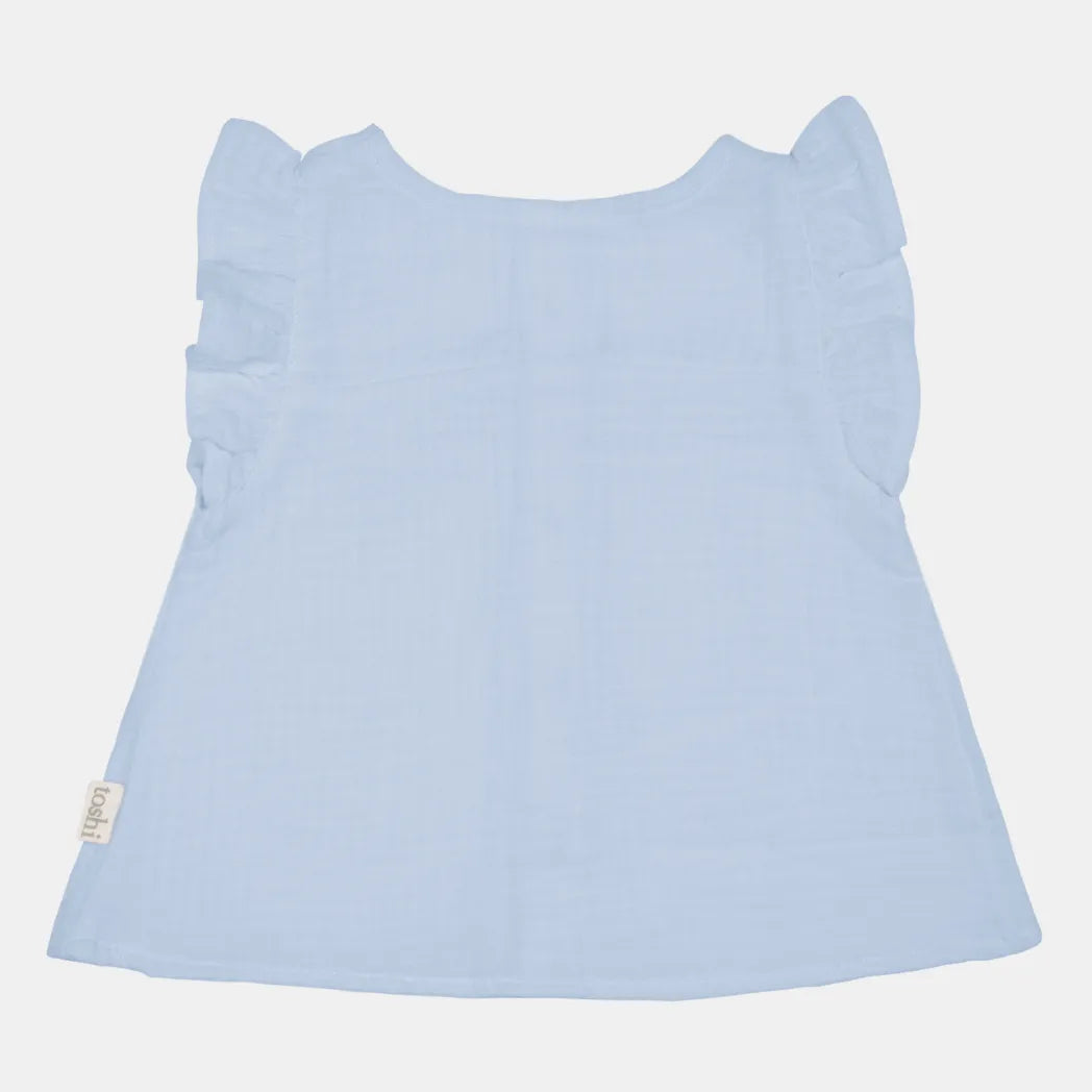 Toshi Frilled Sammy Top - Dusk