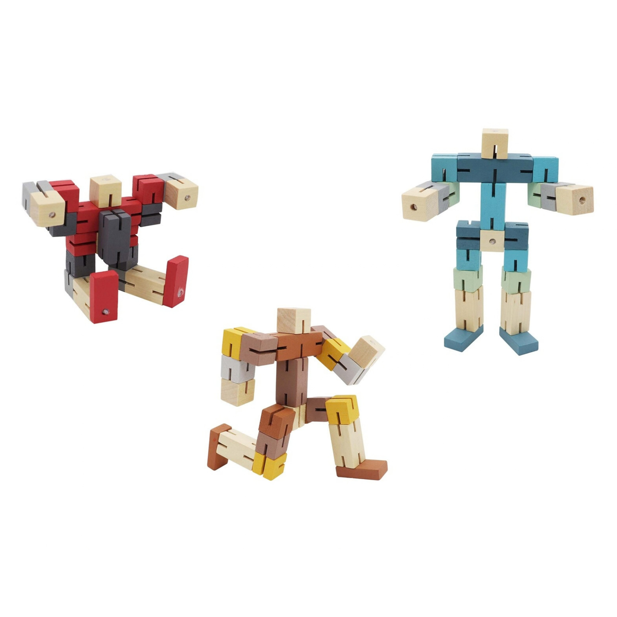 Twist and Lock Robot Cube