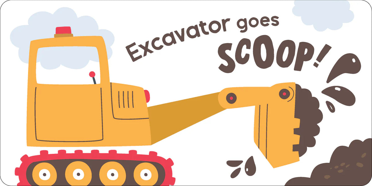 Mini Pops Pop up Board Book- Muddy Diggers!