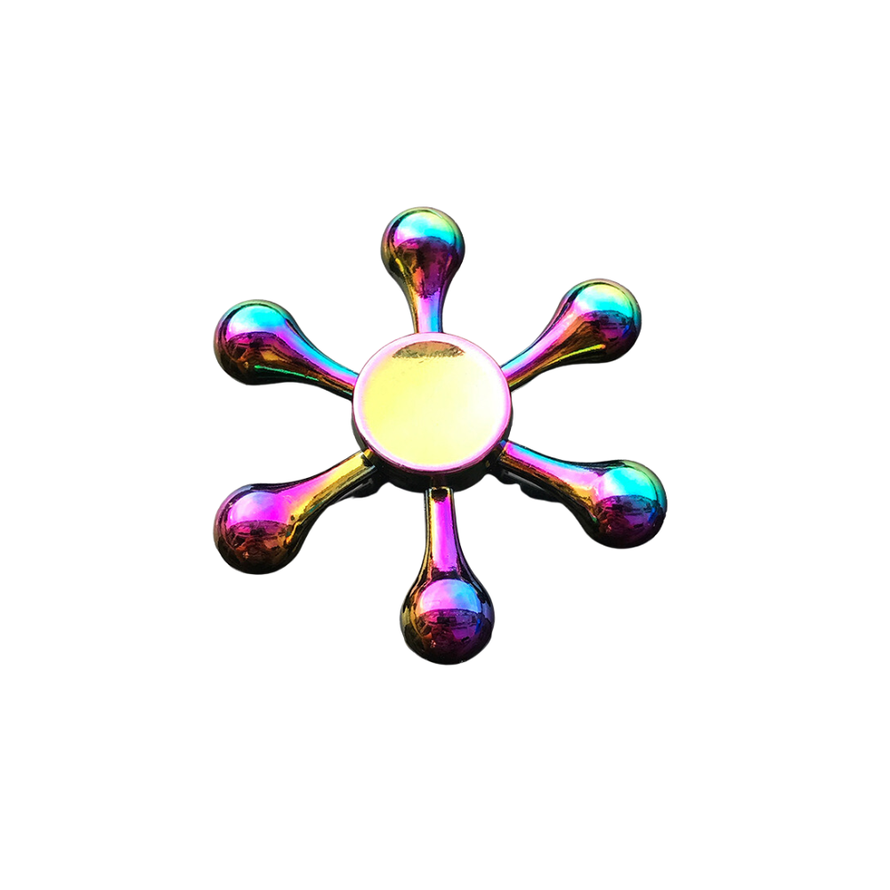 Oil Slick Spinner - Water Drops