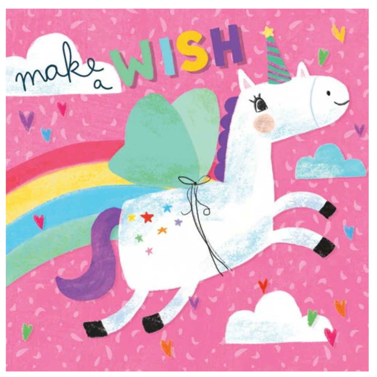 Make a Wish Unicorn Card