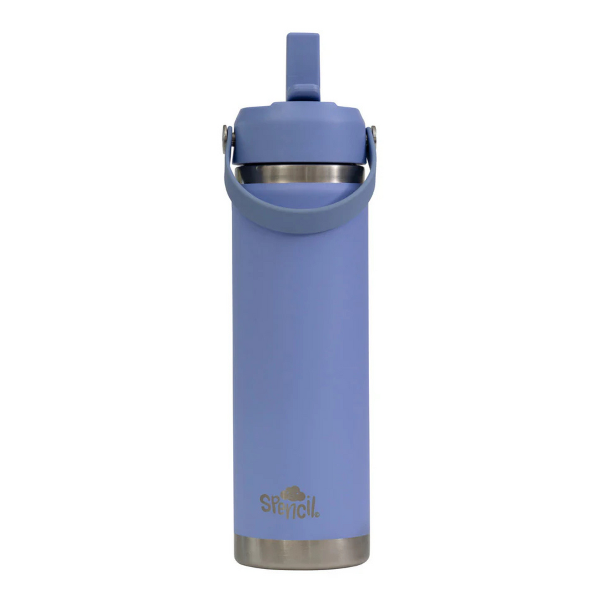 Spencil Big Insulated Water Bottle 650ml - Periwinkle