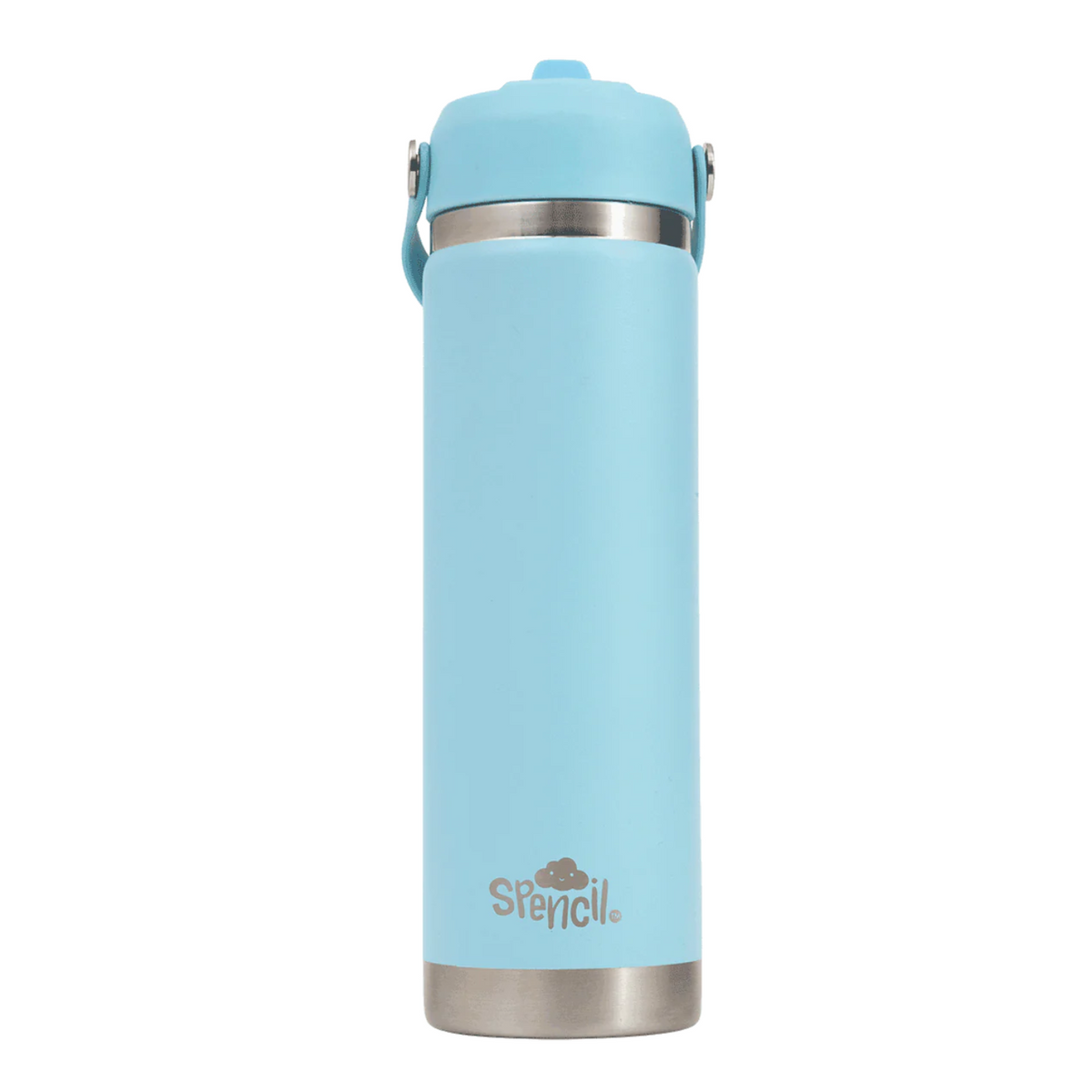 Spencil Big Insulated Water Bottle 650ml - Sky