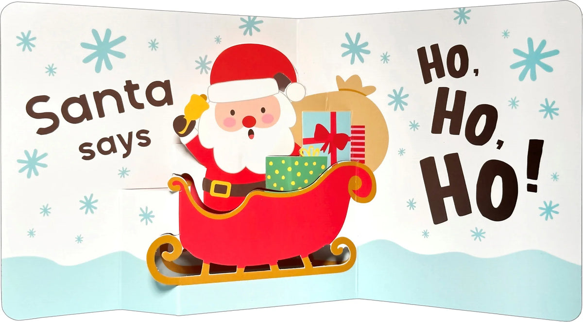 Mini Pops Pop up Board Book- Santa's Friends!