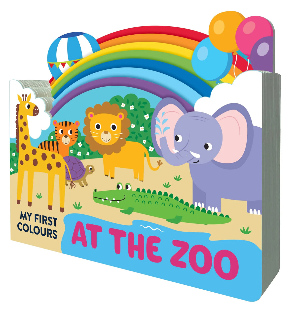 My First Colours - At the Zoo