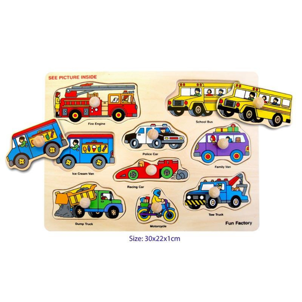 Fun Factory Vehicles Puzzle