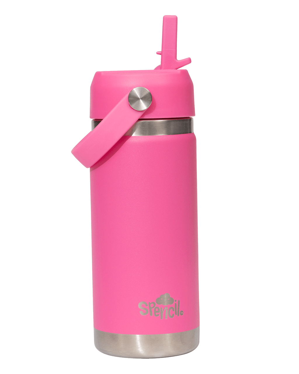 Spencil Little Insulated Water Bottle 470ml - Fuschia