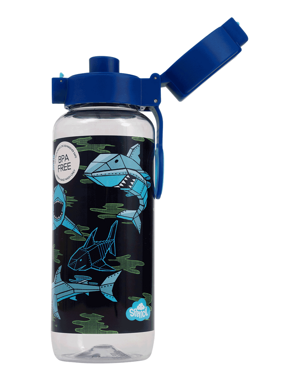 Big Water Bottle - 650ml - Robo Shark