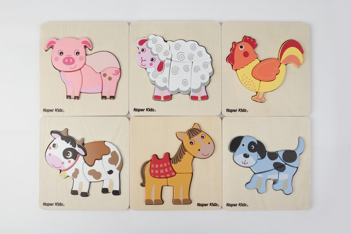 Kaper Kidz Farm Chunky Puzzles