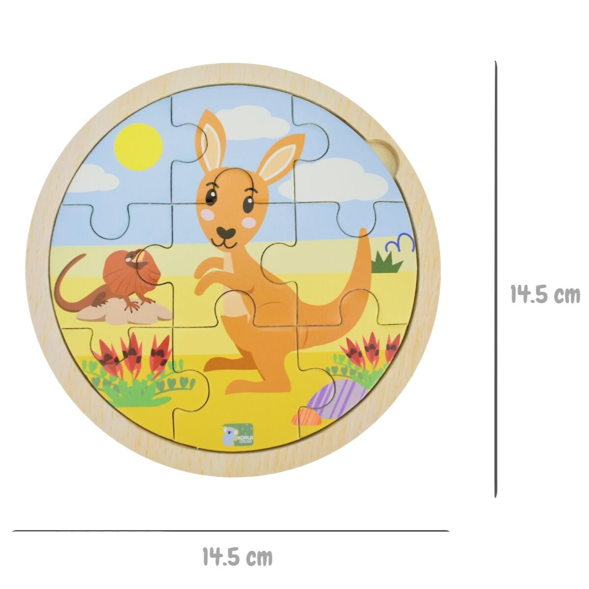 Aussie Animal 9pc Puzzles