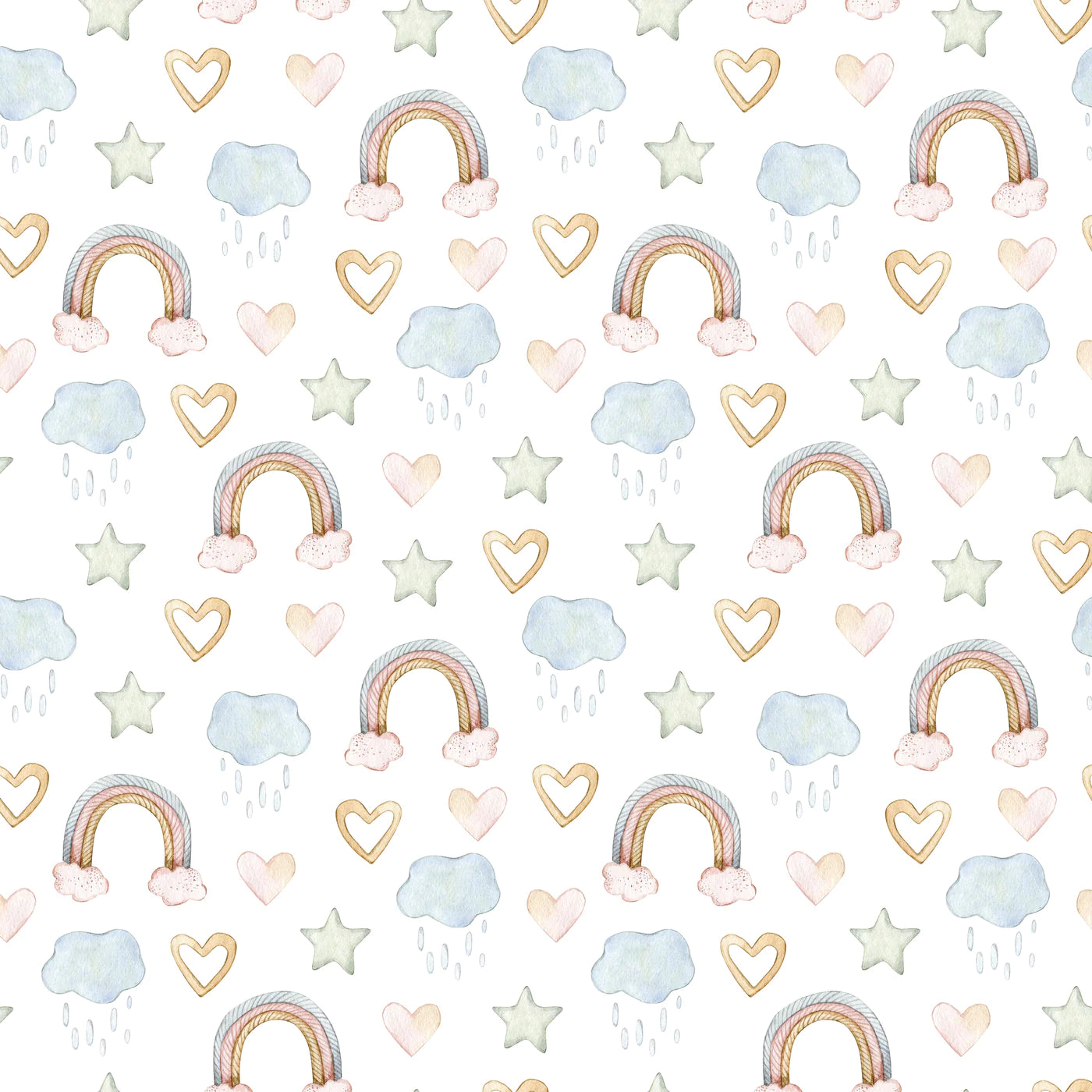 All4Ella Pram Liner Rainbow Dreams That s Cute