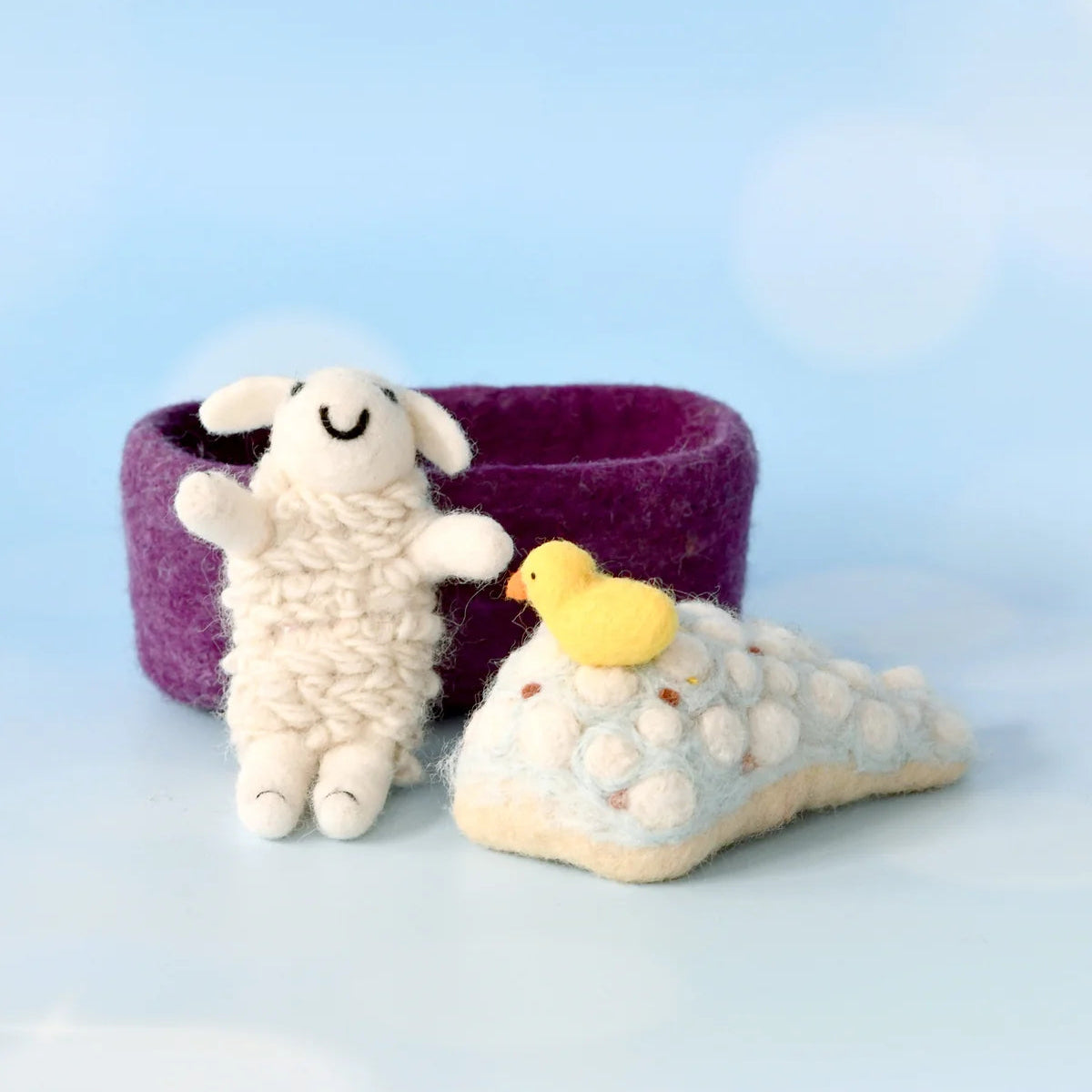 Tara Treasures Where Is The Green Sheep? Bath Sheep Play Set