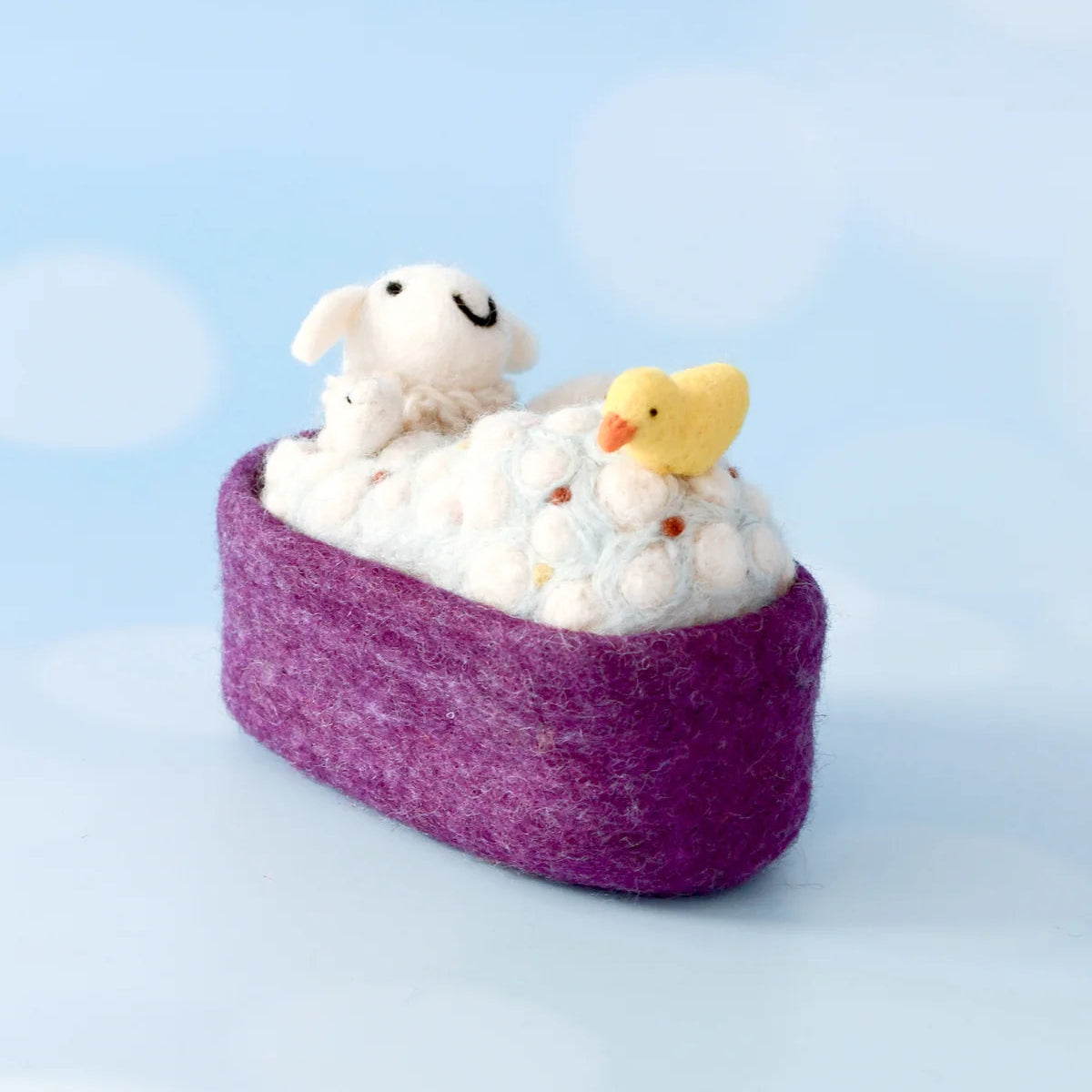 Tara Treasures Where Is The Green Sheep? Bath Sheep Play Set