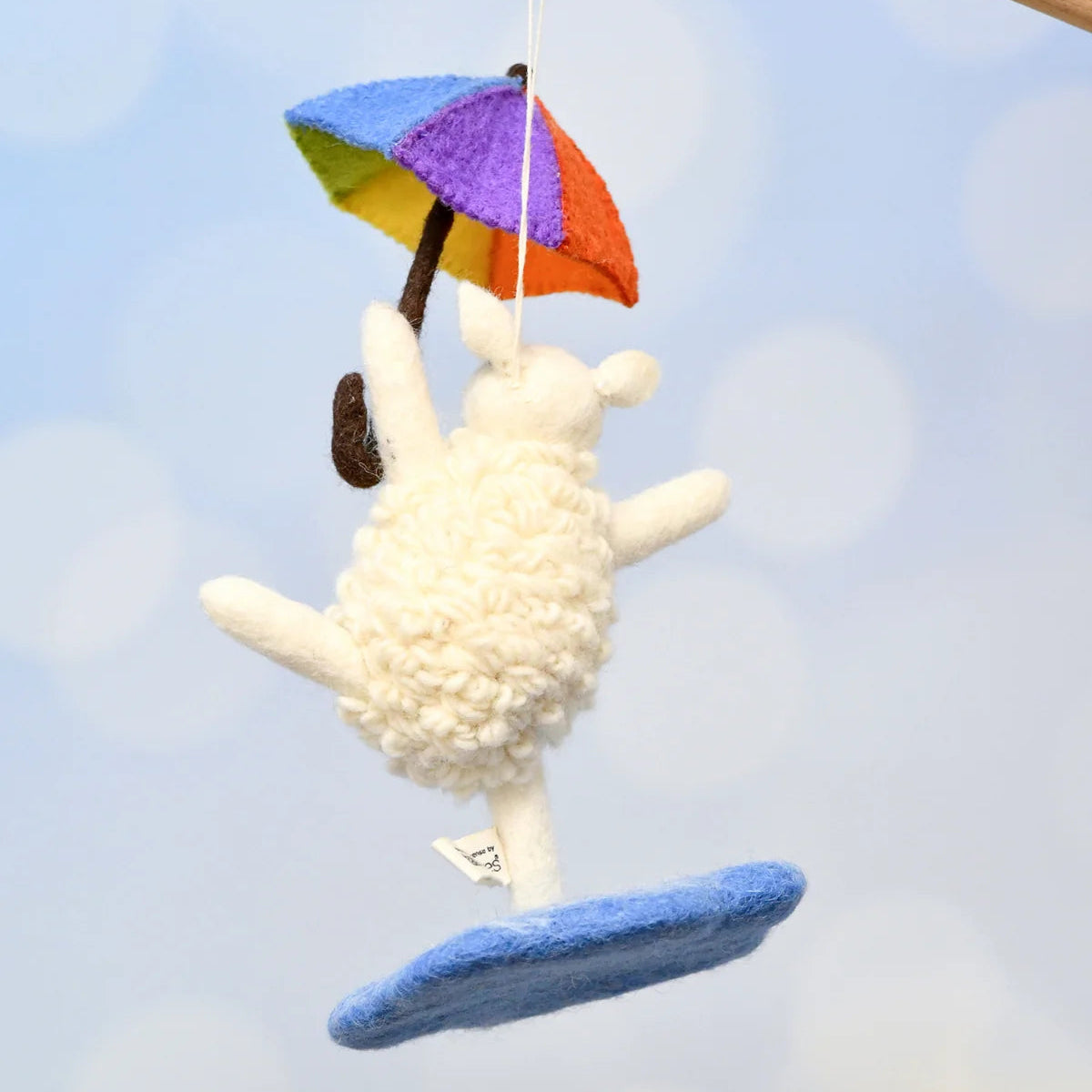 Tara Treasures Where is The Green Sheep? Rain Sheep Hanging Toy