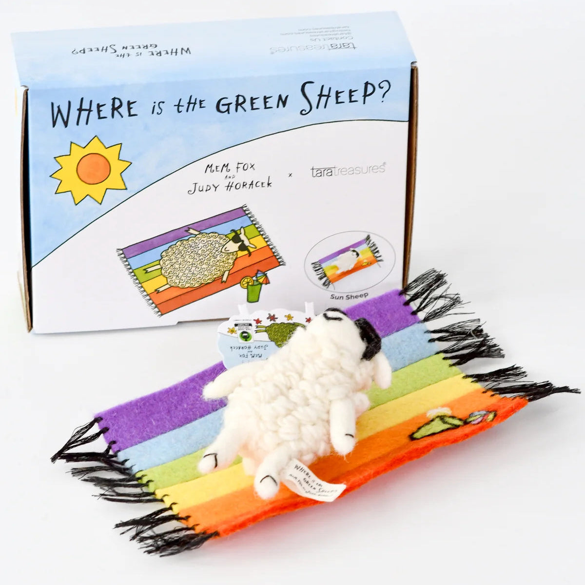 Tara Treasures Where Is The Green Sheep? Sun Sheep Play Set
