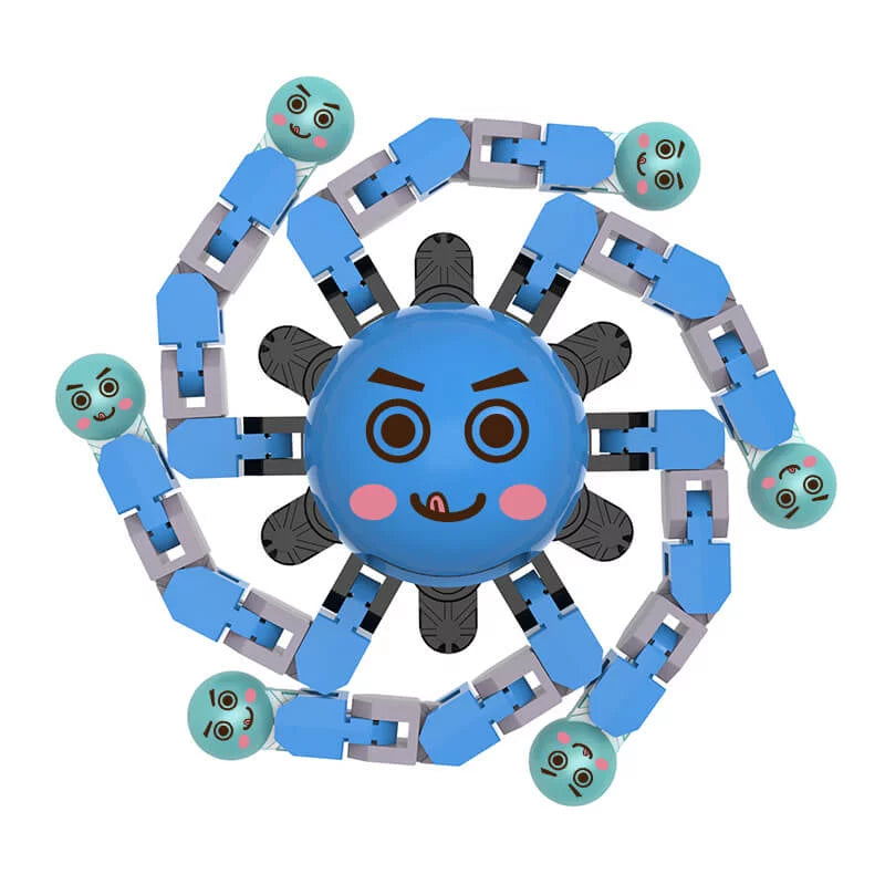 Articulated Spinner with Face