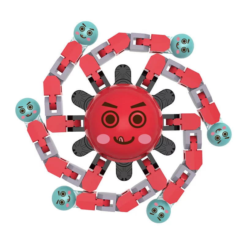 Articulated Spinner with Face