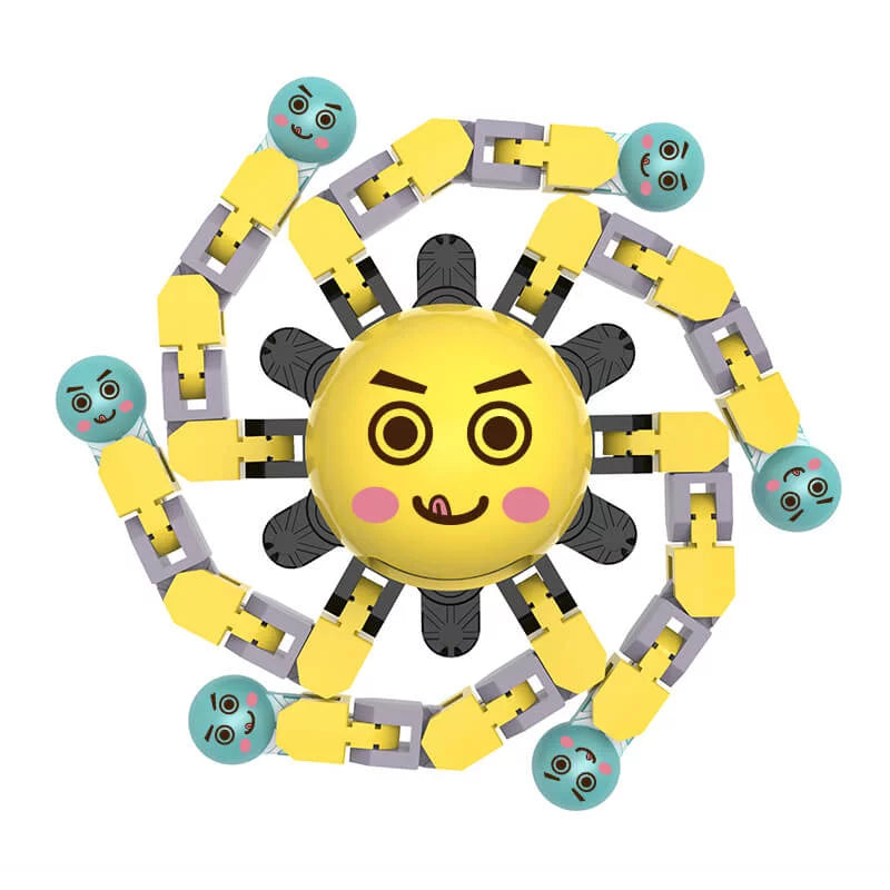 Articulated Spinner with Face