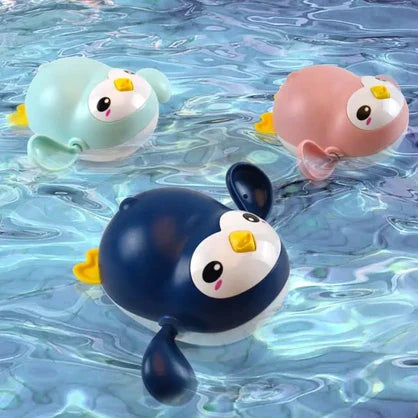 Wonder Tribe Bath Windup Swimming Penguin