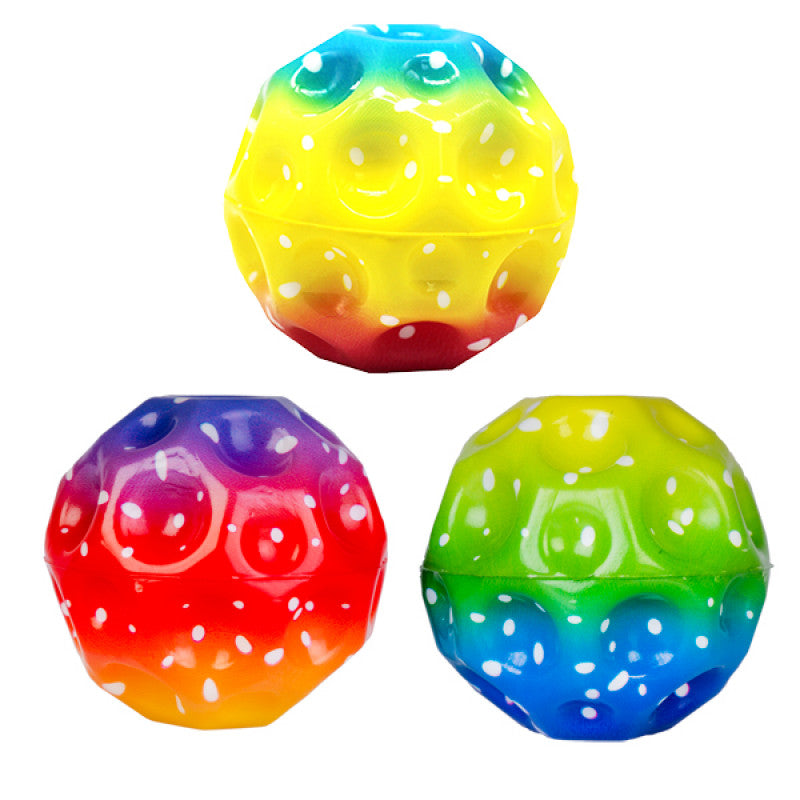 Bouncing Rainbow Asteroid Ball