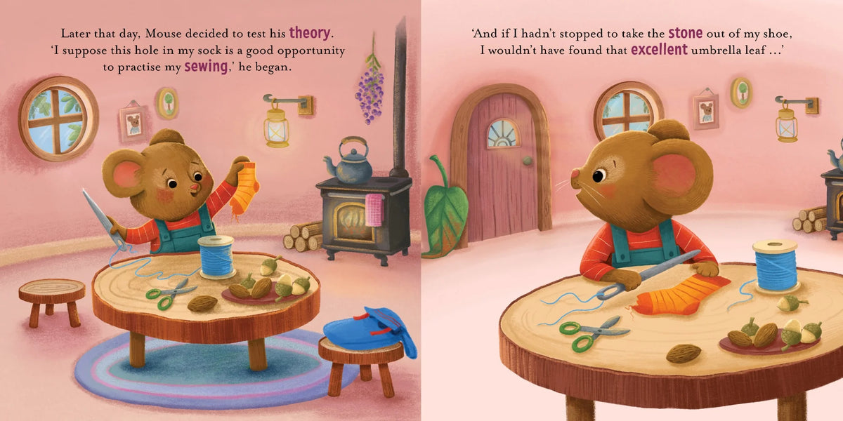 Story Time - Padded Board Book - Mouse Says Thanks