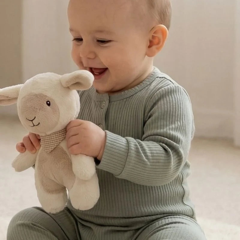 All4Ella Sensory Rattle - Lamb
