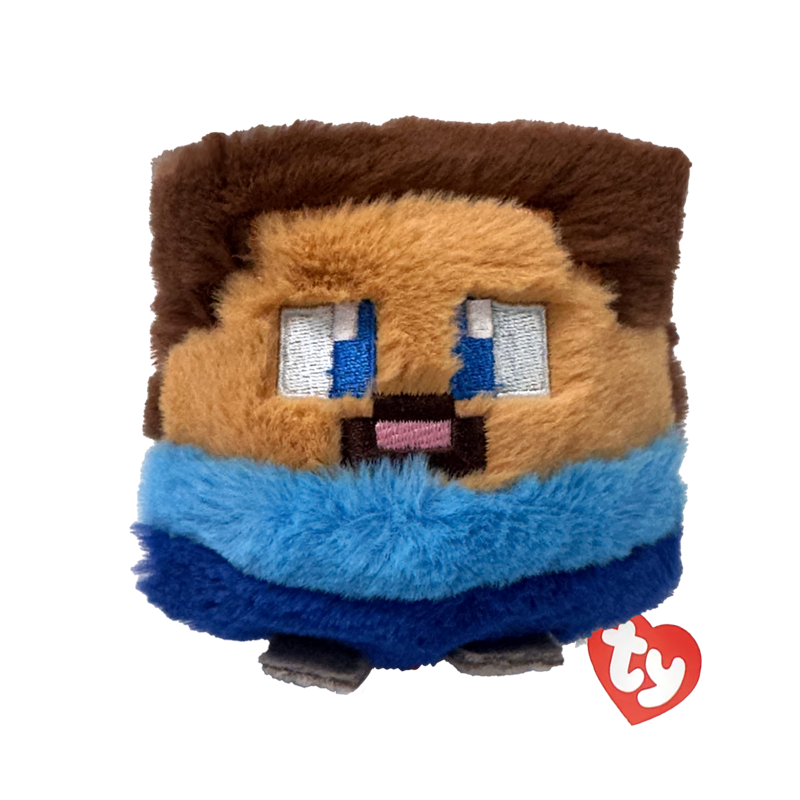 Ty Beanie Bouncer: Minecraft Steve