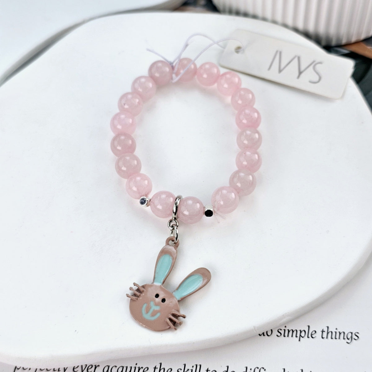 Kids Charm Bracelet - Pink