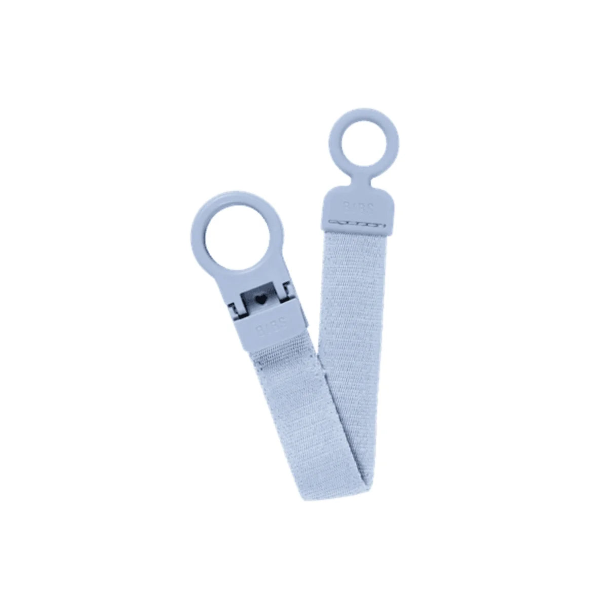 BIBS Dummy Clip Loop - Dusty Blue