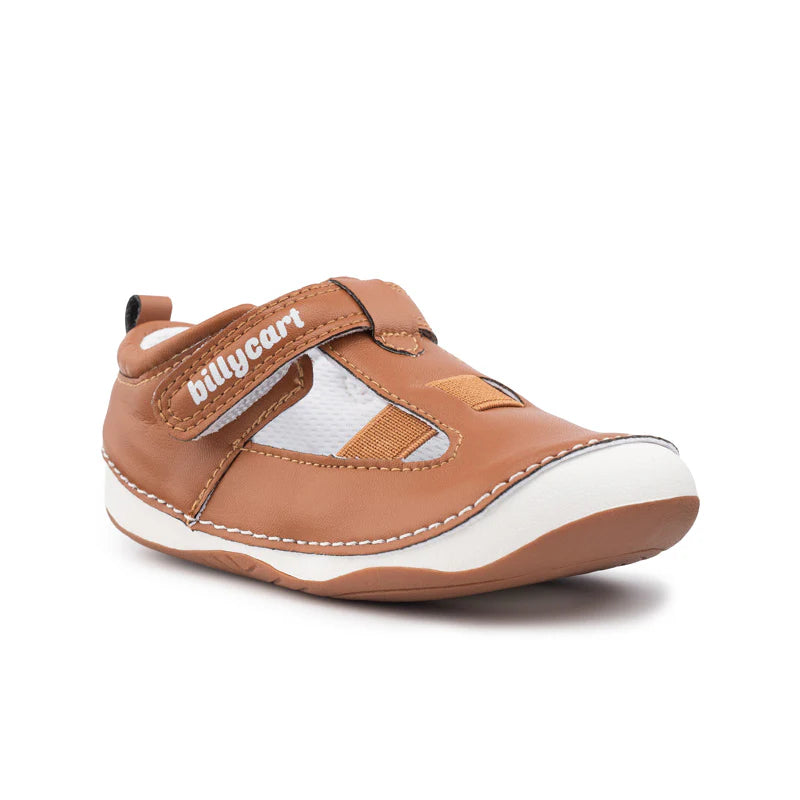 Billycart London tan baby and toddler sandals