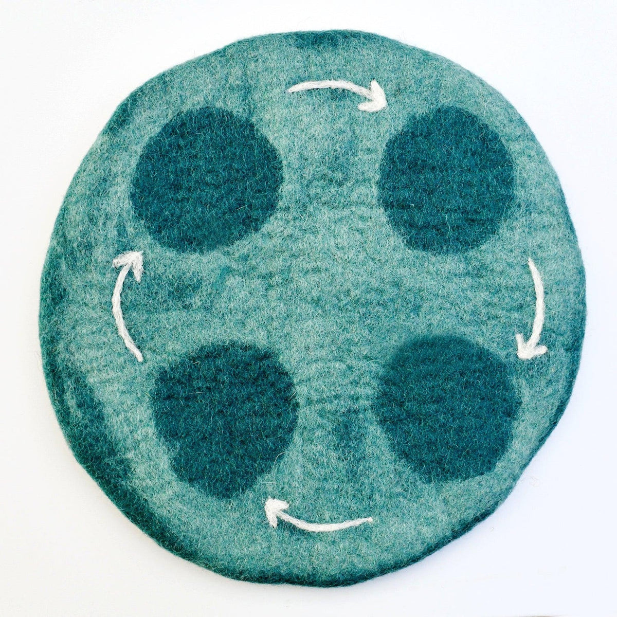 Tara Treasures Felt Life Cycle Tray Play Mat - Water