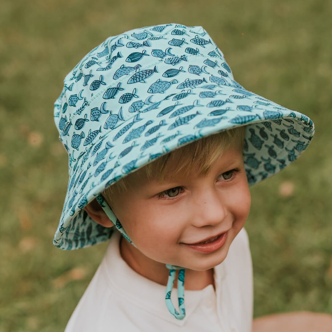 Bedhead Hats Kids Classic Bucket Hat - Fish