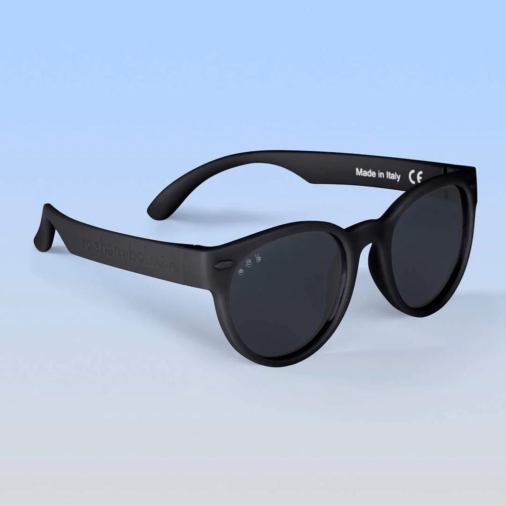 Roshambo Baby Round Sunglasses - Bueller Black