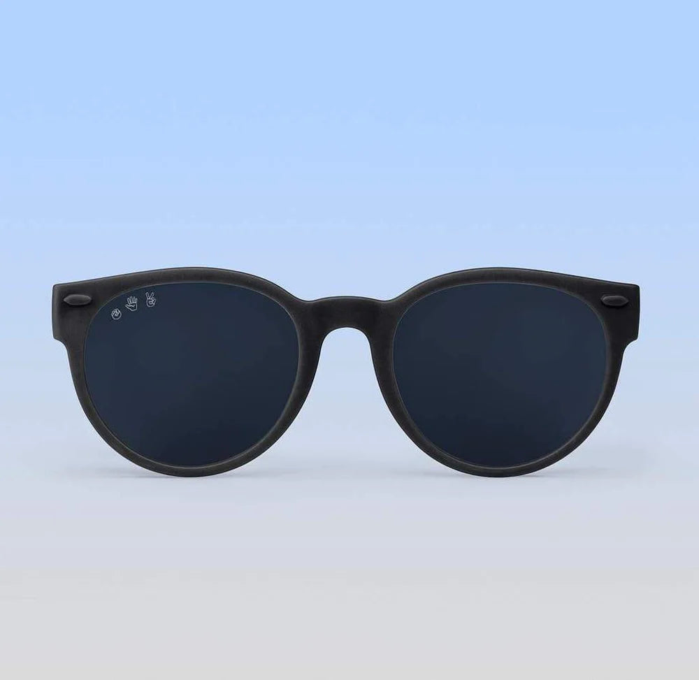 Roshambo Junior Round Sunglasses - Bueller Black