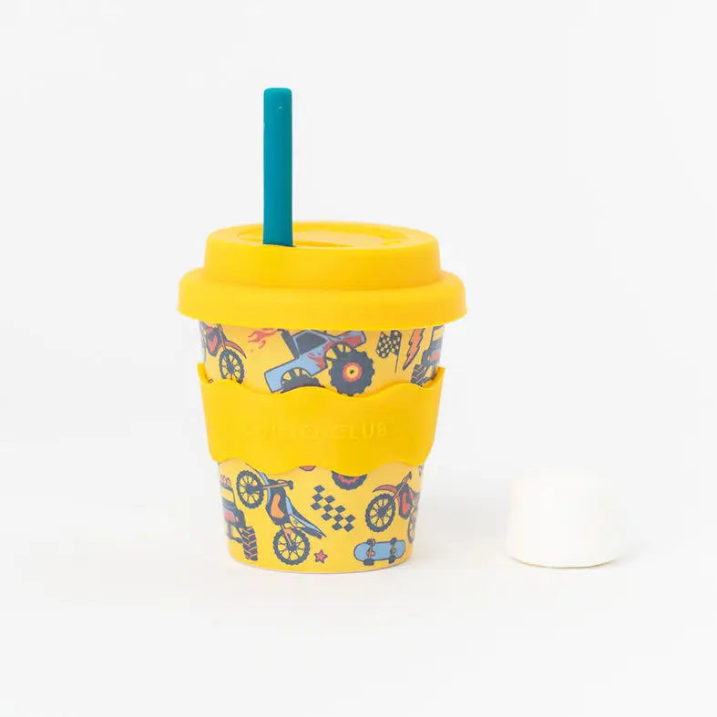 Chino Club Reusable Bamboo 120ml Cup - Wheelie