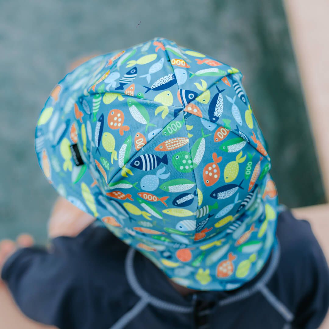 Bedhead Hats Kids Swim Legionnaire Hat - Pisces